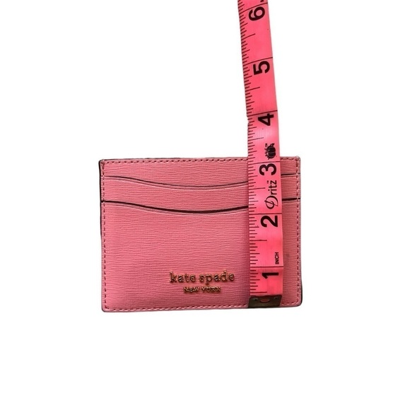 Kate spade Morgan pink saffiano leather cardholder card case - Picture 5 of 5